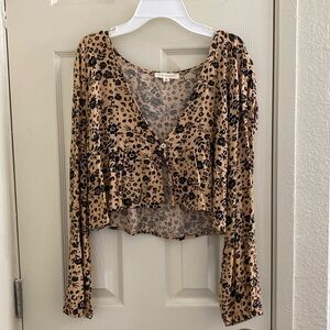 Pacsun floral brunch long sleeve